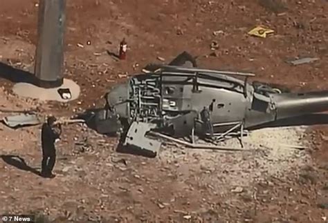 Pilot 45 Is Killed Instantly After Helicopter Crashes And Bursts Into