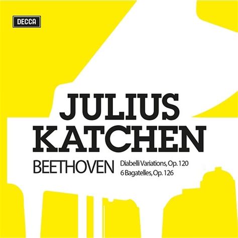 Beethoven Diabelli Variations Bagatelles Julius Katchen Muzyka