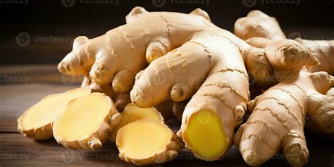 Ginger Root Vegetable Organic Eco Food Nutrition Culinary Spicy Healthy Fresh Herb Graphic Art