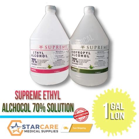 Supreme Ethyl Isopropyl Alcohol Gallon Shopee Philippines