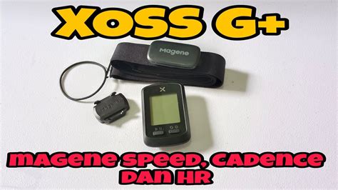 Review Xoss G Dan Sensor Speed Cadence Hr Magene Setelah Bulan