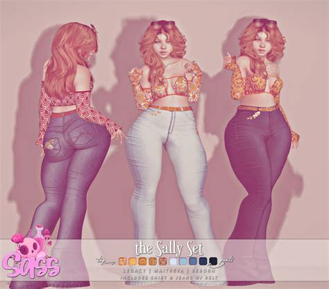 Second Life Marketplace Sass [sally Set] ♥ Legacy ♥ Maitreya ♥ Reborn