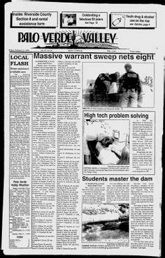 Palo Verde Valley Times - Google News Archive Search | Archive search ...