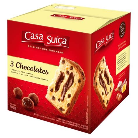 Panettone Casa Sui A Chocolates G Trimais