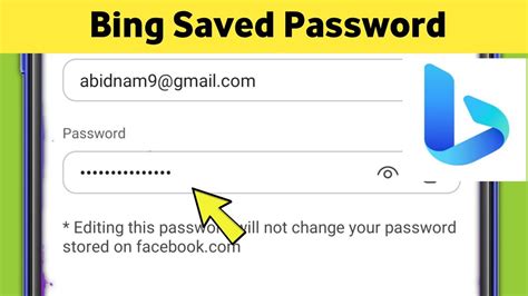 How To See Saved Passwords Stored In Microsoft Bing Browser Youtube