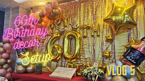 Ideas Sinh Nhật 60 Tuổi 60th Birthday Decoration Ideas At Home để Tạo