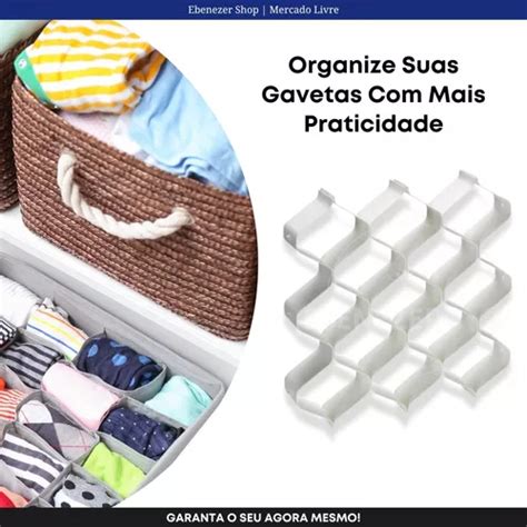 Organizador Separador De Gavetas Para Roupas Intimas Mercadolivre