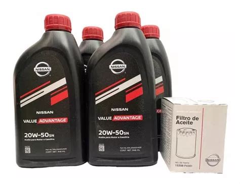 Kit De Cambio De Aceite Nissan Tsuru Iii Original