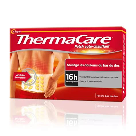 Thermacare Patch Chauffant Dos 2 En Pharmacie