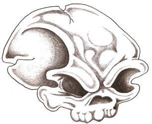 Skull By Thelob On Deviantart Skull Sketch Sketches Skull Tattoos