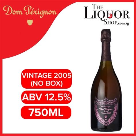 Dom Perignon Rose 2005 750ml No Box Shopee Singapore