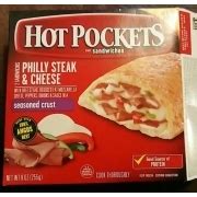 Hot Pockets Philly Steak Cheese With Beef Steak Reduced Fat