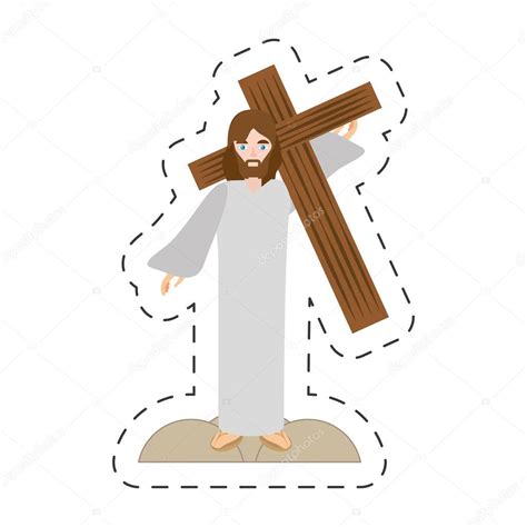 Cristo En La Cruz Clipart