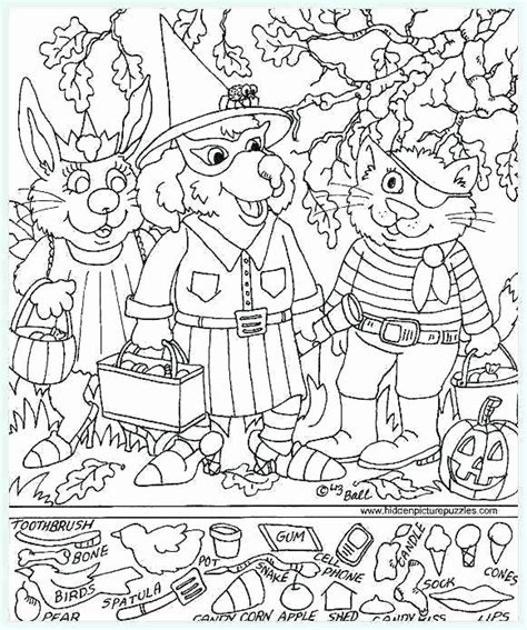 Christmas Hidden Picture Puzzles Printable Hidden Pictures Coloring ...