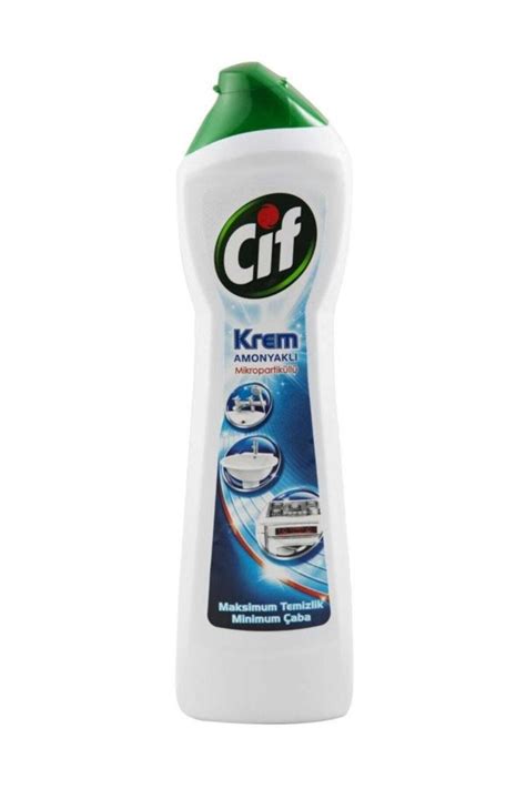 Cif Krem Amonyaklı Yüzey Temizleyici 500 ml Fiyatı Yorumları Trendyol