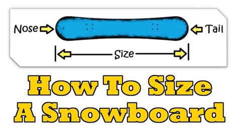 Snowboard Sizing Guide - How To Size A Snowboard - How To Buy A ...