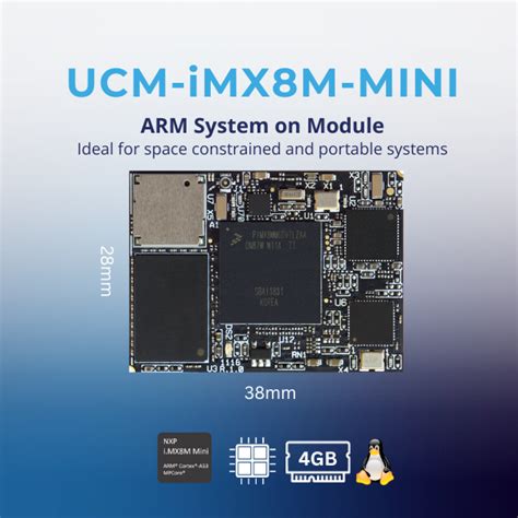 Ucm Imx M Mini Nxp I Mx M Mini Som Anders Electronics