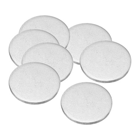 20mm Steel Disc 60pcs Round Metal Stamping Blanks Tags Circle Metal