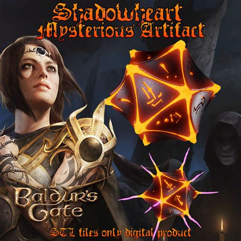 Shadowheart Mysterious Artifact Baldurs Gate 3 3d Model 3d Printable