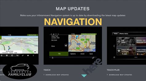 How To Download And Update Land Rover Navigation Map Here Map Youtube