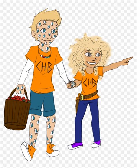 Argus And Little Annabeth By Coffeeotter - Argus Percy Jackson Art - Free Transparent PNG ...