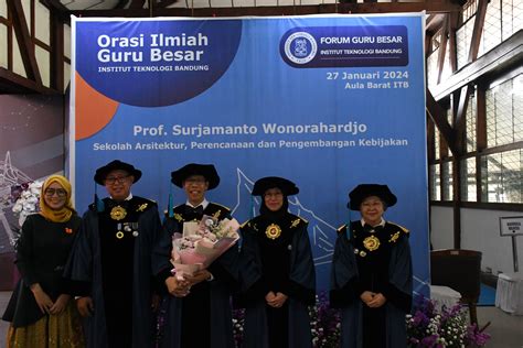 ORASI ILMIAH GURU BESAR ITB Program Studi Arsitektur SAPPK ITB