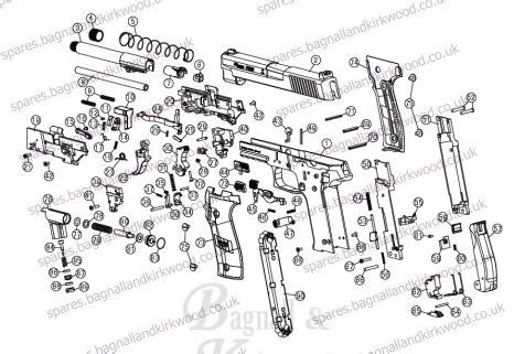 Sig Sauer P226 Exploded View