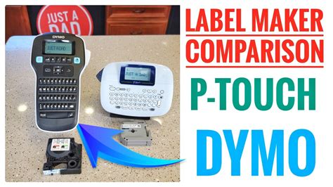 Brother P Touch Vs DYMO 160 Label Maker Comparison I LOVE DYMO YouTube