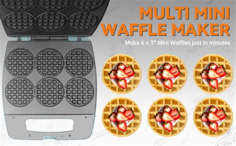 Amazon Baker S Friend Multi Mini Waffle Maker Machine Bake X