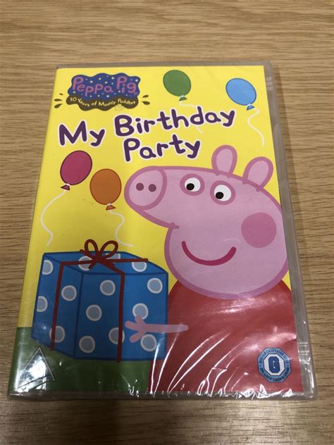 Peppa Pig My Birthday Party And Other Stories Dvd New And