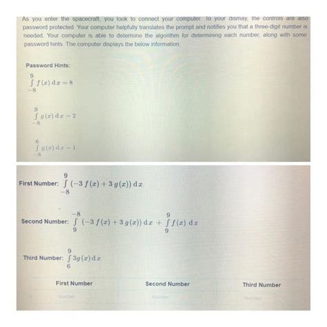 Solved ∫−89−3fx3gxdx ∫9−8−3fx3gxdx∫99fxdx