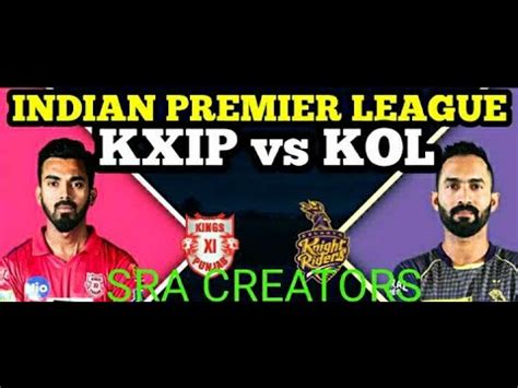 Kxip Vs Kkr Match Prediction Youtube