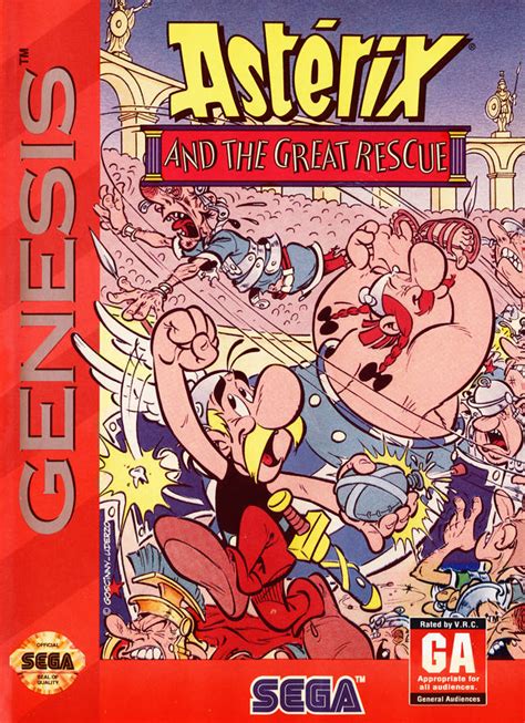 Asterix And The Great Rescue For Sega Megadrive The Video Games Museum