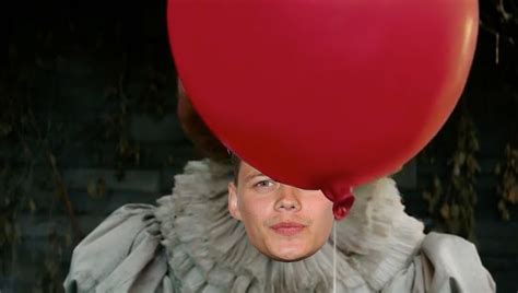 The Actor Who Plays The Terrifying "It" Clown Is Actually Super Hot