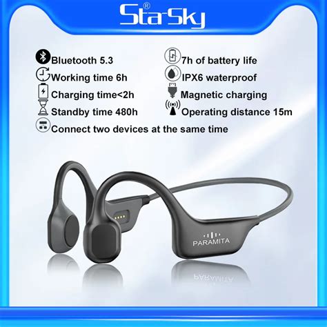 Starsky Casque Conduction Sophia Bluetooth Couteurs Sans Fil Casque