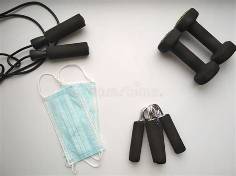 Equipment for Sports, Physical Exercises for Health Stock Photo - Image ...