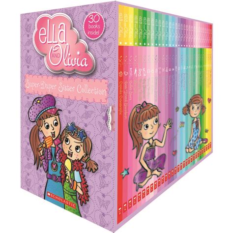 Ella And Olivia Super Duper 30 Book Sister Collection By Yvette