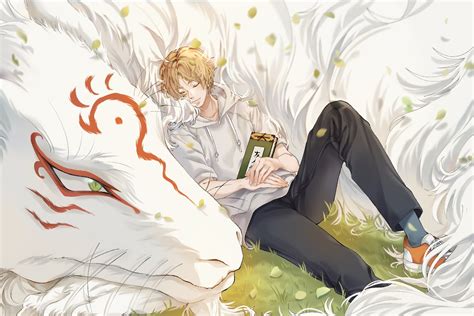 Natsume Takashi And Madara Natsume Yuujinchou Drawn By Zoha Danbooru