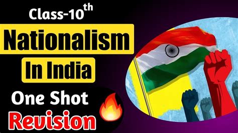 Nationalism In India One Shot Revision Class 10 History Shobhita