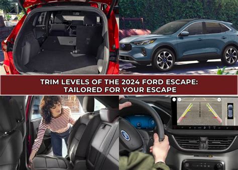 Trim Levels Of The Ford Escape Tailored For Your Escape Pierre