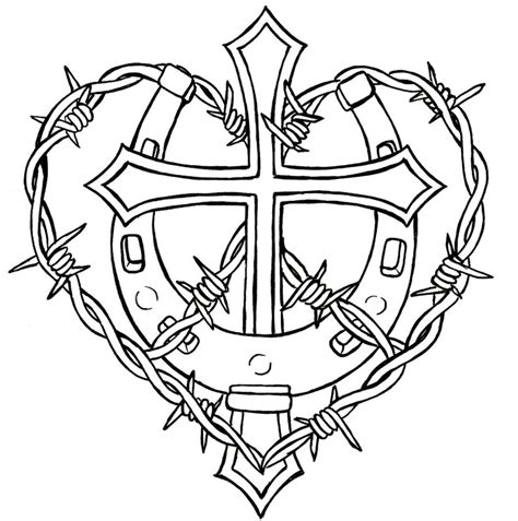 Country Cross Tattoo Designs Clip Art Library