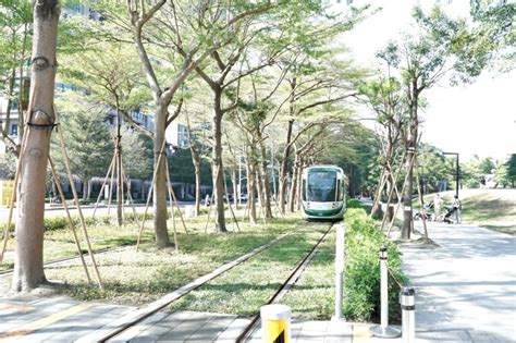 高雄輕軌c21美術館站（龍貓隧道） 高雄市景點公園步道首選 │ 食尚玩家