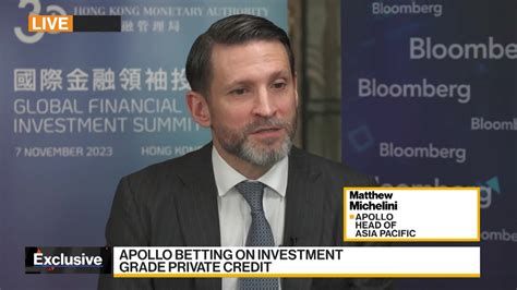 Watch Apollo Head Of Apac On Private Credit Bloomberg