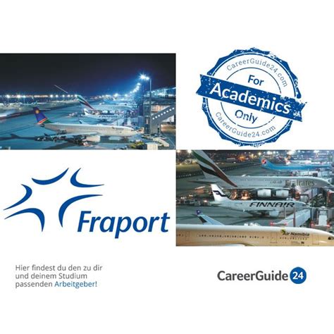 Fraport Ag Karriere Karriereweg Studium