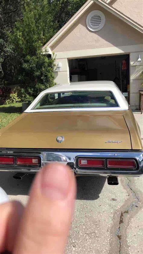 1973 Mercury Montego Mx Brougham Sedan Brown Rwd Automatic Mx For Sale