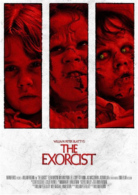 The Exorcist Poster Horror Movie Poster Scary Movie Poster Horror Decor