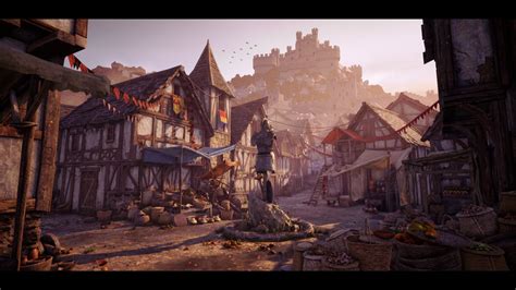 Medieval Village Artstation King Arthur Game Environment — Polycount