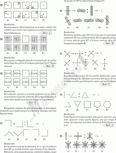 PRUEBAS PSICOTECNICAS DESARROLLADAS TEST DE PREGUNTAS RESUELTAS