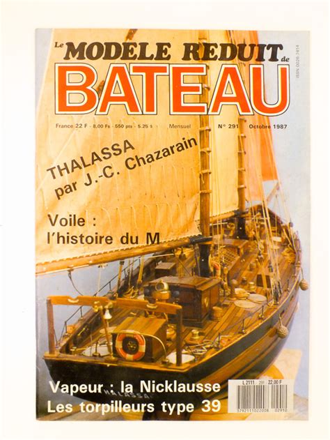 Soci T Nouvelle Des Publications Mra Le Mod Le R Duit De Bateau Rev