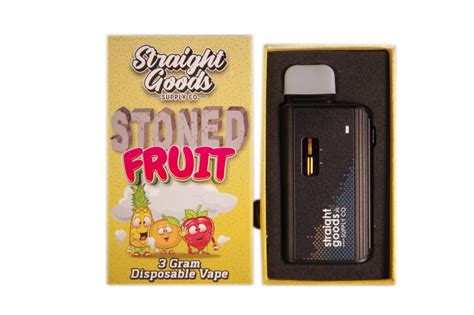 Straight Goods Supply Co Disposable Pen 3g Stoned Fruit Buy Weed